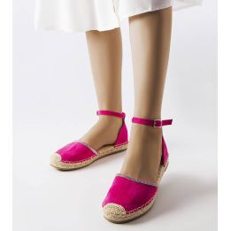 Rožinės Licia espadrilės