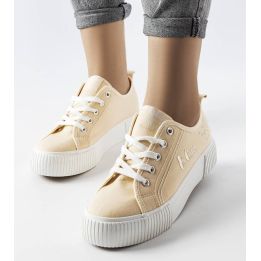 Lee Cooper smėlio spalvos sportiniai bateliai
