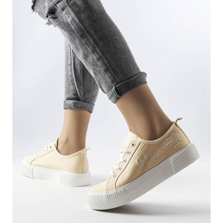 Lee Cooper smėlio spalvos sportiniai bateliai