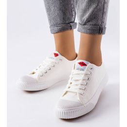 Baltos spalvos Lee Cooper sportbačiai