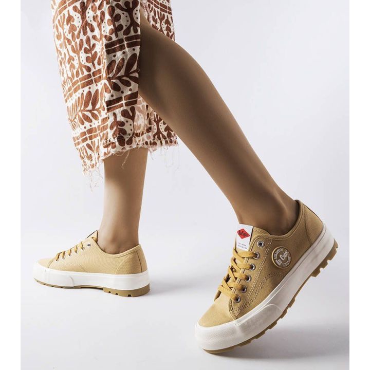 Lee Cooper smėlio spalvos sportiniai bateliai