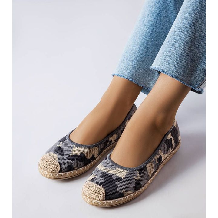 Pilkos espadrilės Benedum