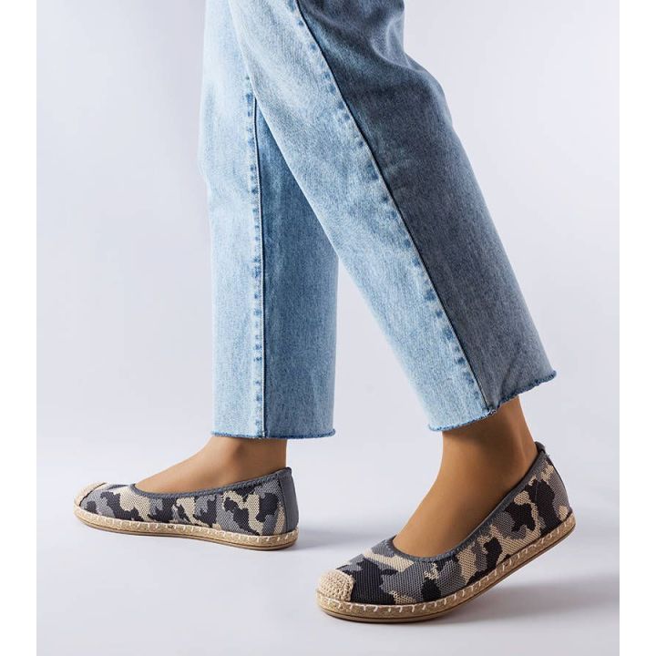 Pilkos espadrilės Benedum GEMRE