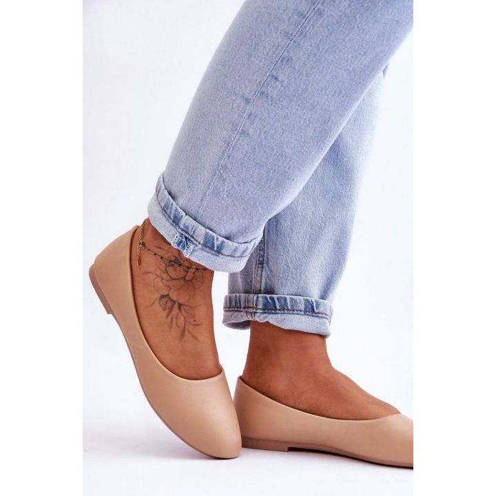 Baleriny Model Stacee 9BL02-1029 Smėlio spalvos -
