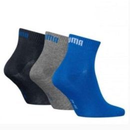 PUMA Quarter Plain kojinės, 3 poros