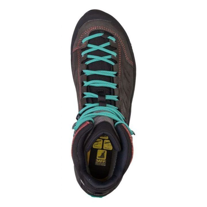 Moteriški lauko batai Salewa MTN Trainer Mid GTX, juodi ir mėlyni