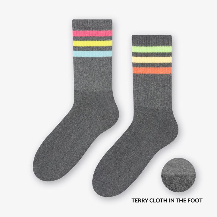 Kojinės Sport 081-010 Melange Grey