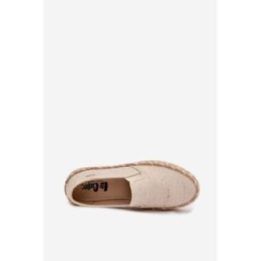 Moteriškos espadrilės su platforma Lee Cooper, smėlio spalvos