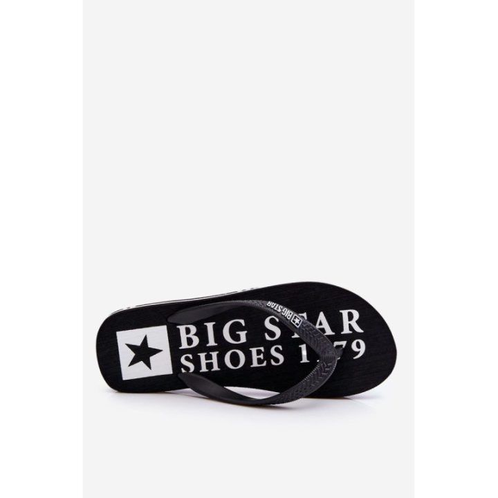 Vyriškos lengvos šlepetės Big Star juodos