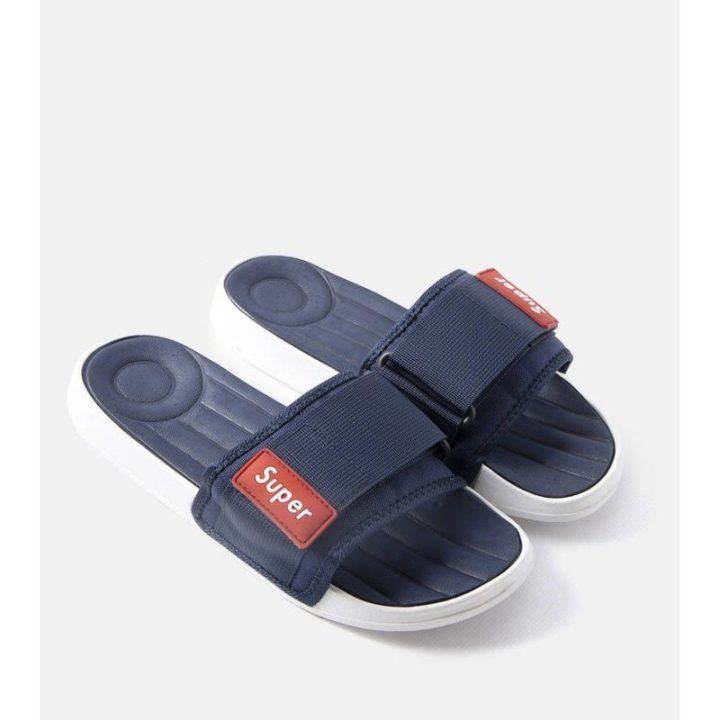 Vyriškos tamsiai mėlynos Alley reguliuojamos šlepetės