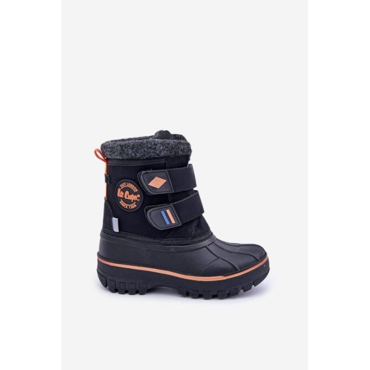 Vaikiški žieminiai batai su velcro Lee Cooper LCJ 2865K juodi