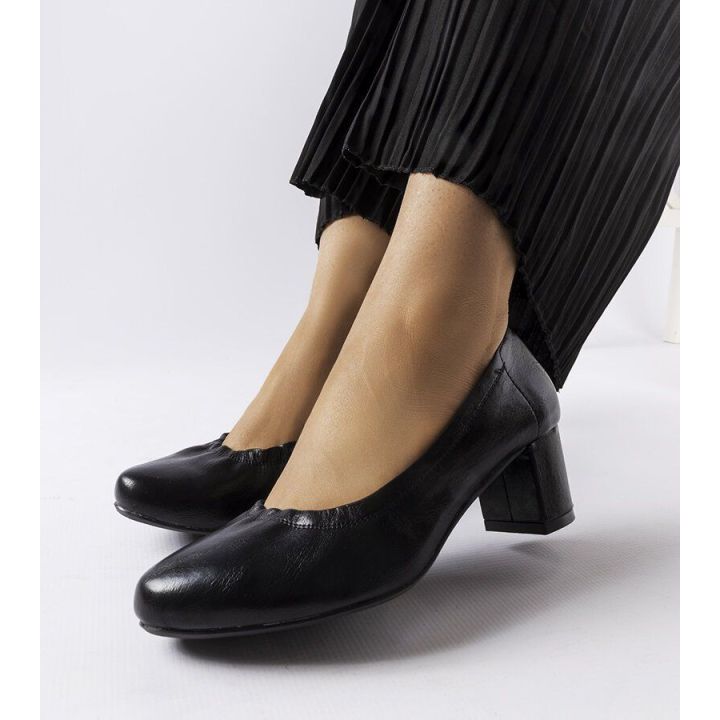 Black Ploufe aukštakulniai bateliai