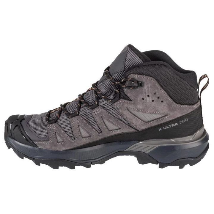 Moteriški žygio batai Salomon X Ultra 360 LTR Mid GTX, pilki
