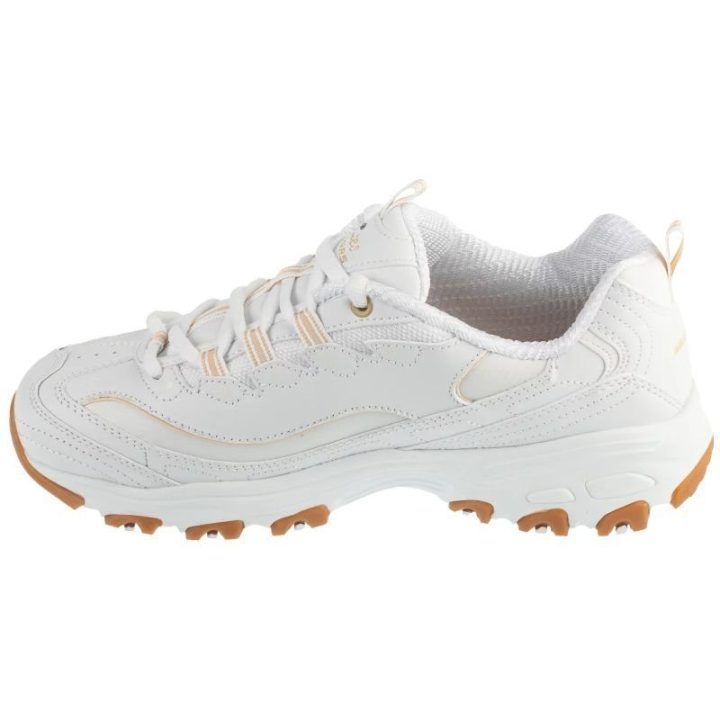 Moteriški laisvalaikio bateliai Skechers D'Lites Good Neutral, balti