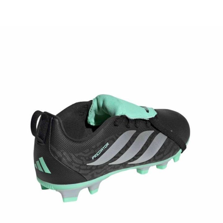 Vaikiški futbolo bateliai adidas Predator Club FT EL FG/MG, juodi