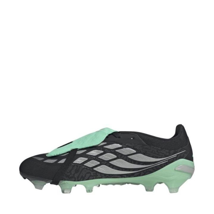 Futbolo bateliai adidas Predator Pro FT FG, juodi ir žalsvi