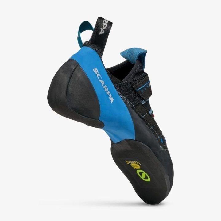 Laipiojimo bateliai Scarpa Instinct VSR, juodi ir mėlyni