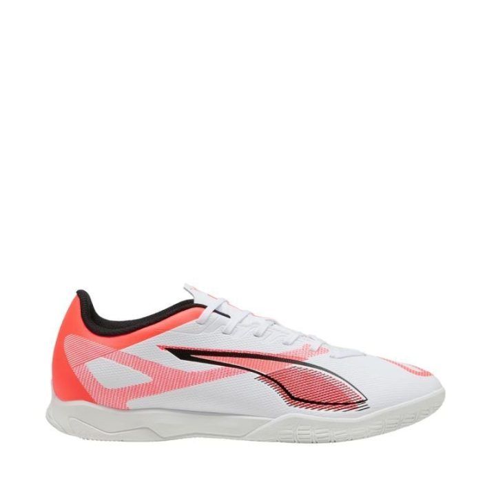 Futbolo bateliai Puma Ultra 5 Play IT, balti ir koraliniai