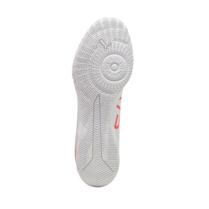 Futbolo bateliai Puma Ultra 5 Play IT, balti ir koraliniai