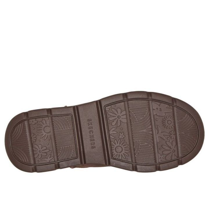 Moteriški aulinukai Skechers Keepsakes Cozy Cozy Mini, rudi