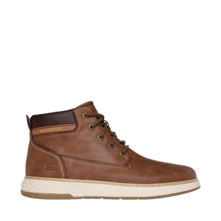 Vyriški batai Skechers Garlan Deno, rudi