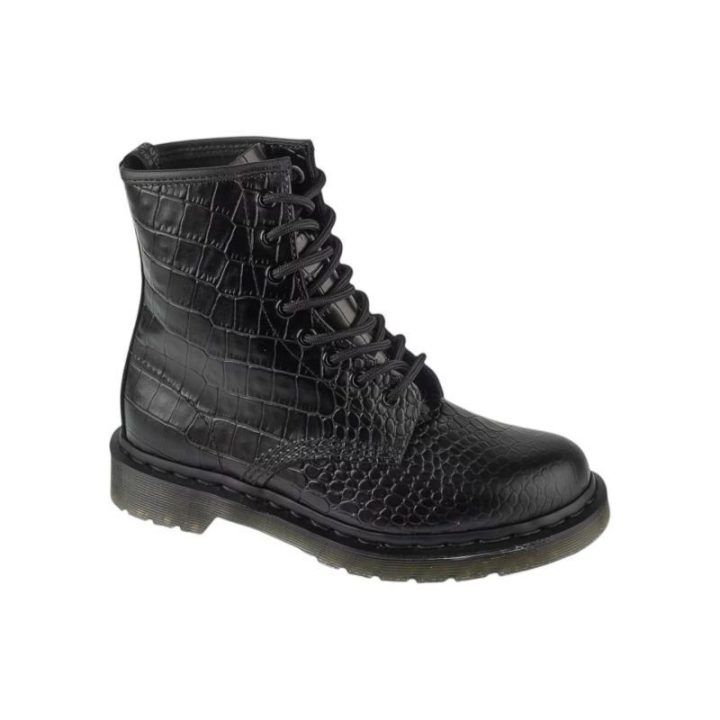 Dr. Martens 1460 Croco, juodi aulinukai
