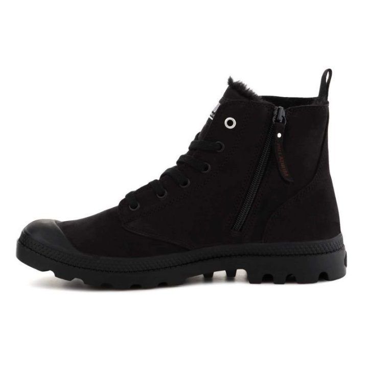 Vyriški auliniai batai Palladium Pampa Hi Zip Wl, juodi