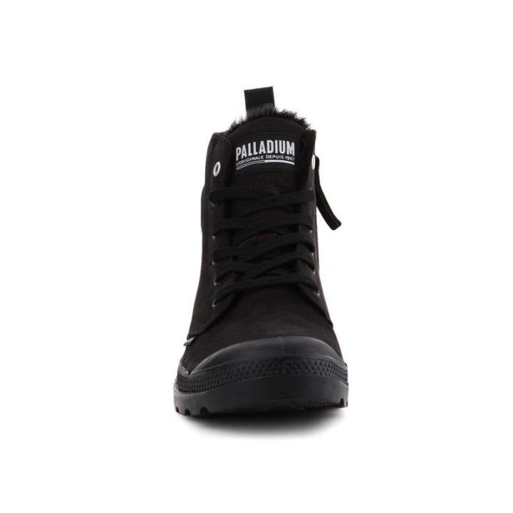 Vyriški auliniai batai Palladium Pampa Hi Zip Wl, juodi
