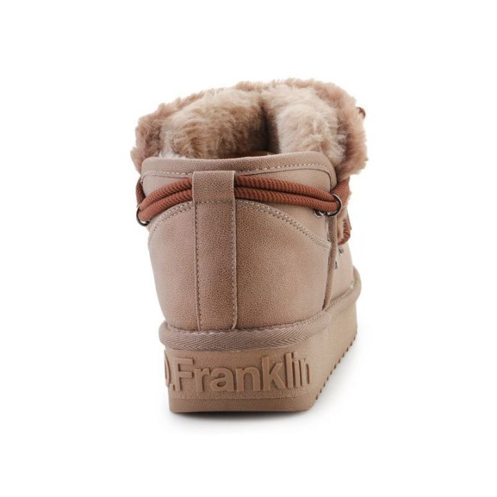 Moteriški žieminiai batai D.Franklin Nordic Trk Fur Low, rudi