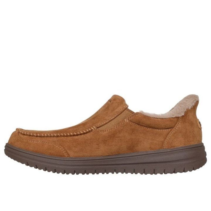 Vyriški mokasinai Skechers Murette-Scofield, rudi