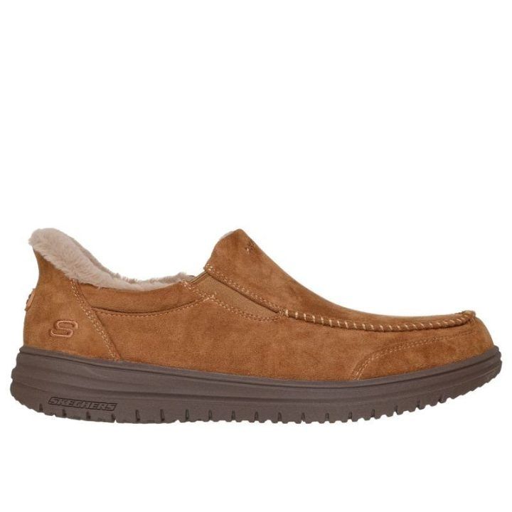 Vyriški mokasinai Skechers Murette-Scofield, rudi