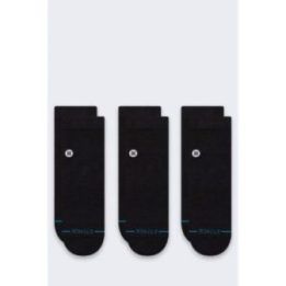 Vyriškos kojinės Stance Icon Quarter 3 vnt., juodos