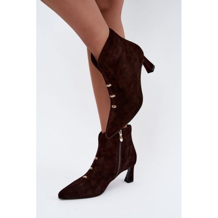 Aulinukai su užtrauktuku Step in style – ruda