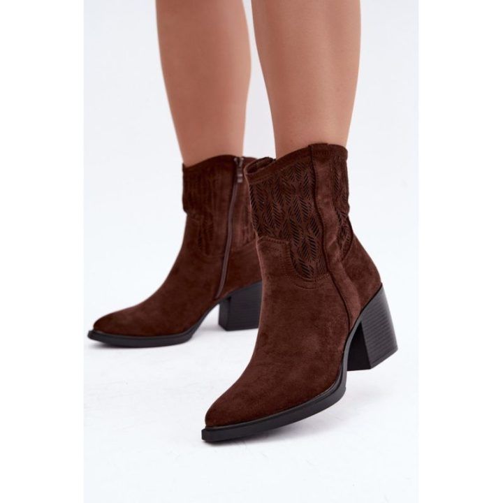 Aulinukai su užtrauktuku Step in style – ruda