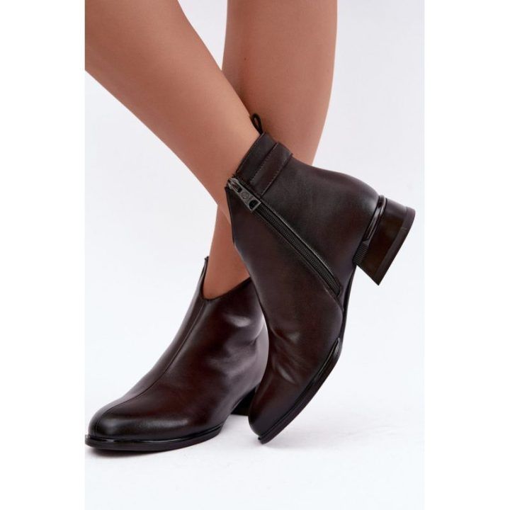 Aulinukai su užtrauktuku Step in style – ruda