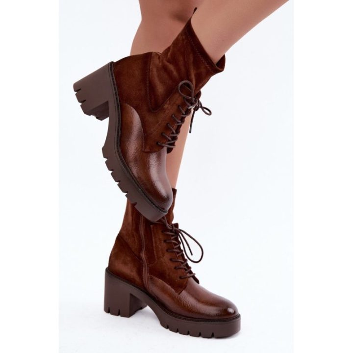 Aulinukai su raišteliais Step in style – ruda