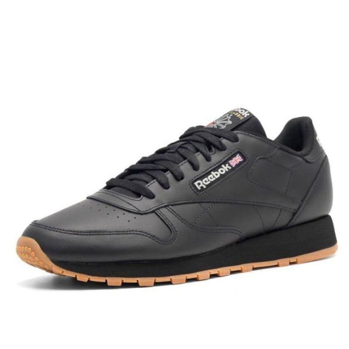 Vyriški odiniai sportbačiai Reebok Classic Leather, juodi