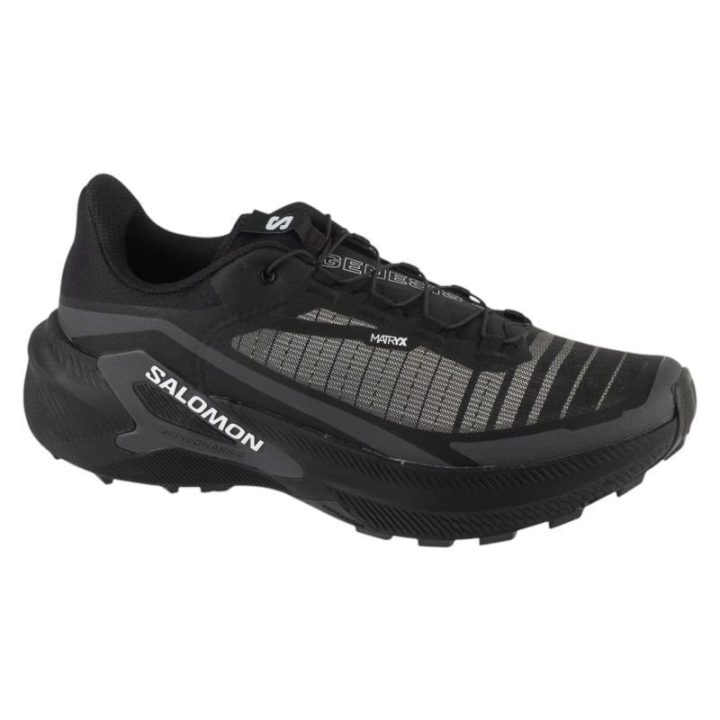 Sportiniai batai platesnei pėdai Salomon Genesis 2 GTX, juodi