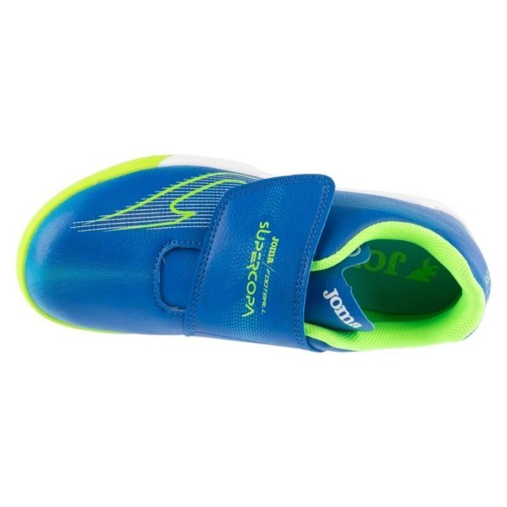 Vaikiški salės bateliai Joma Super Copa 2604, mėlyni