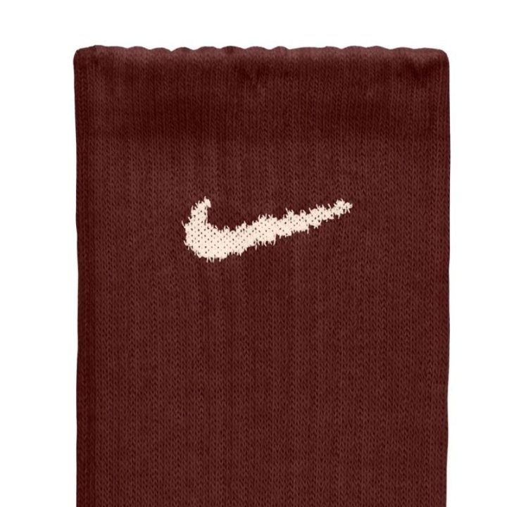 Kojinių rinkinys Nike, 3 poros, rudos, smėlio ir rožinės