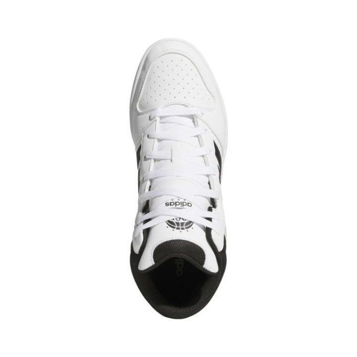 Vyriški sportiniai batai su paaukštintu aulu adidas Hoops Mid Classic, balti