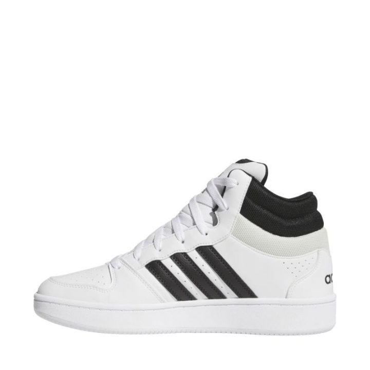 Vyriški sportiniai batai su paaukštintu aulu adidas Hoops Mid Classic, balti