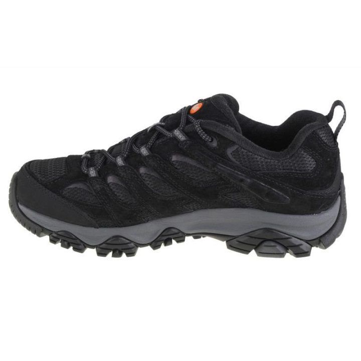 Vyriški žemo profilio žygio batai Merrell Moab 3, juodi