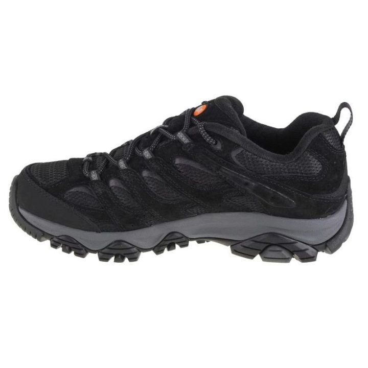 Vyriški žemo profilio žygio batai Merrell Moab 3, juodi