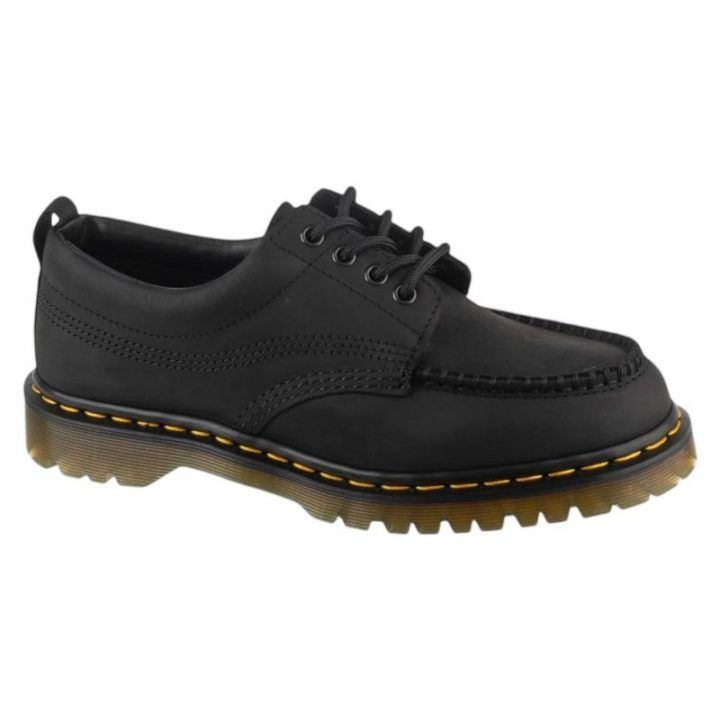Bateliai su 4 skylutėmis Dr. Martens Lowell, juodi