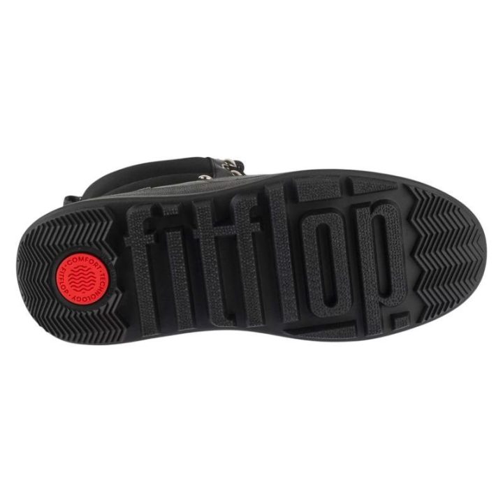 Moteriški aulinukai FitFlop F-Mode, juodi