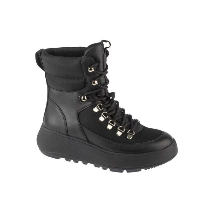 Moteriški aulinukai FitFlop F-Mode, juodi