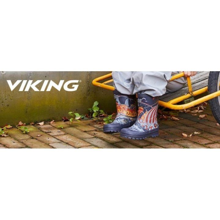 Vaikiški guminiai batai su sustiprinta nosele Viking Alv Jolly