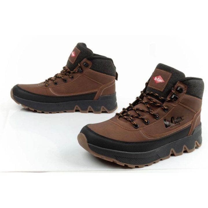 Vyriški žieminiai batai Lee Cooper LCJ-24-01-2950M, rudi