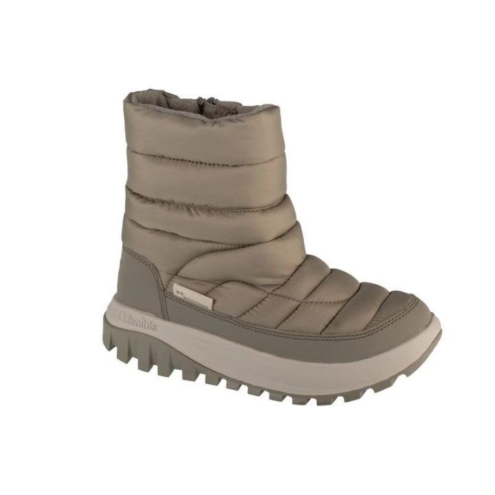 Moteriški pašiltinti sniego batai Columbia Snowtrot Mid, pilki